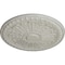 Ekena Millwork Raymond Ceiling Medallion (Fits Canopies up to 5 3/8"), Hand-Painted Pot of Cream, 18"OD x 1 1/4"P CM18RA2PCF - alternate 3